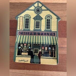 Charles Wysocki Collector Plate “Chips and Felts”